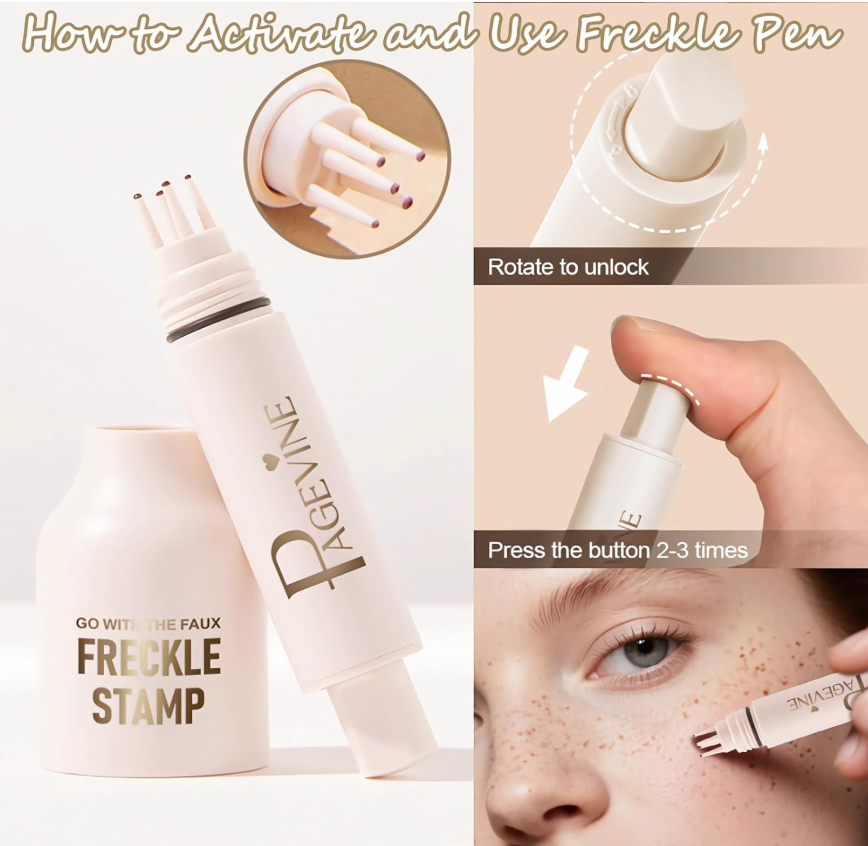 Fake Freckles Stain Marker Pencil